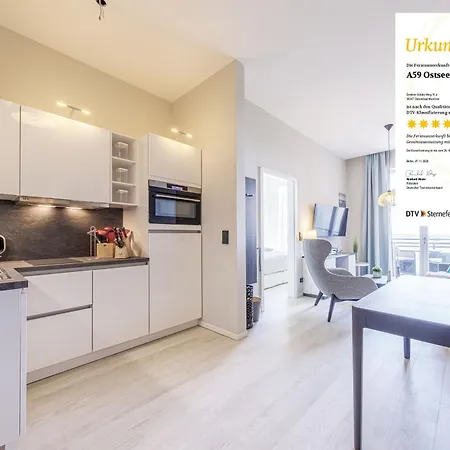 公寓 Alte Seefahrtschule Am Ostseestrand